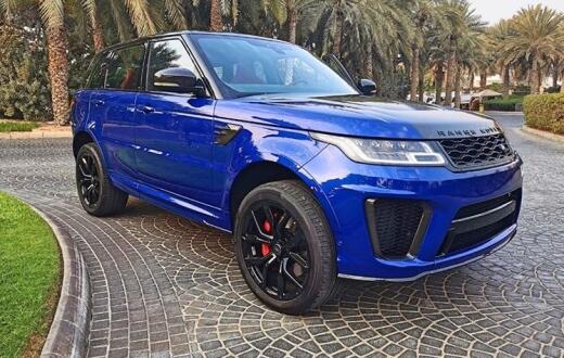 Range Rover Sport SVR White 2020